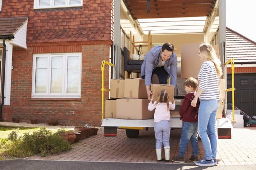 Removal truck hire service for local moves in Bow
