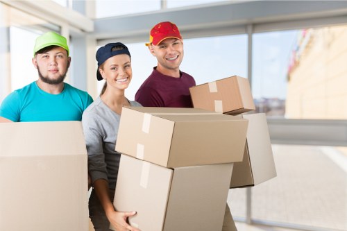 Local man and van service in Bow handling a residential move