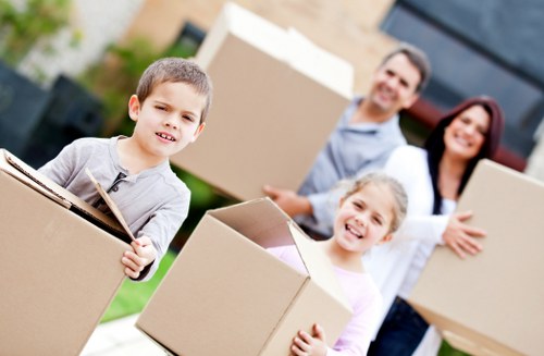 Local Bow moving service handling items carefully