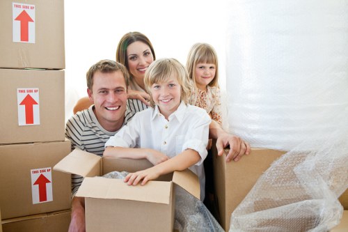 Van service helping with flat removals near Bow Road