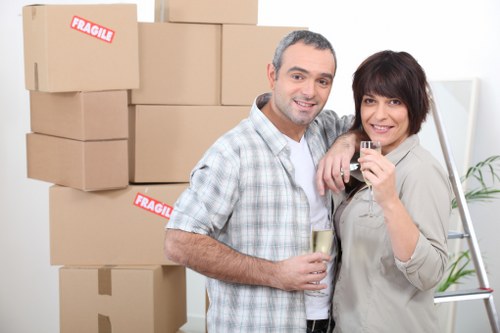 Furniture transport and removals support in Bow